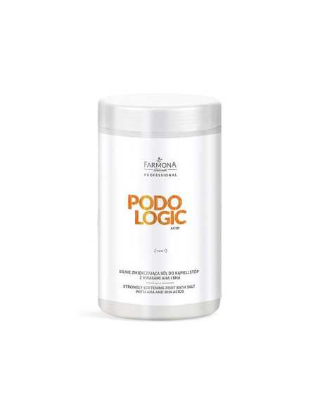 Acide podologique Farmona sel de bain de pieds fortement adoucissant avec acides AHA et BHA 1400 g 