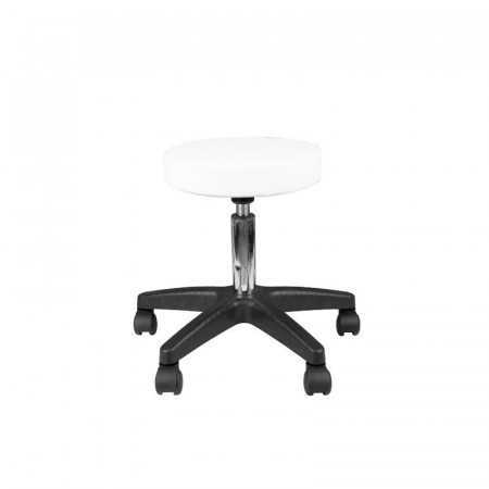Taboret kosmetyczny AM-004 biały 