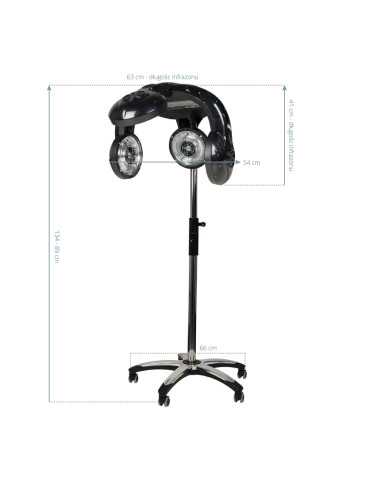 Gabbiano standing infrazone 938 black