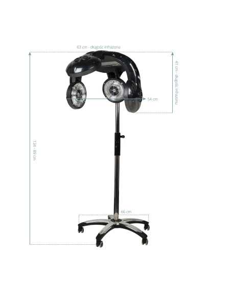 Gabbiano stehend Infrazon 938 schwarz 