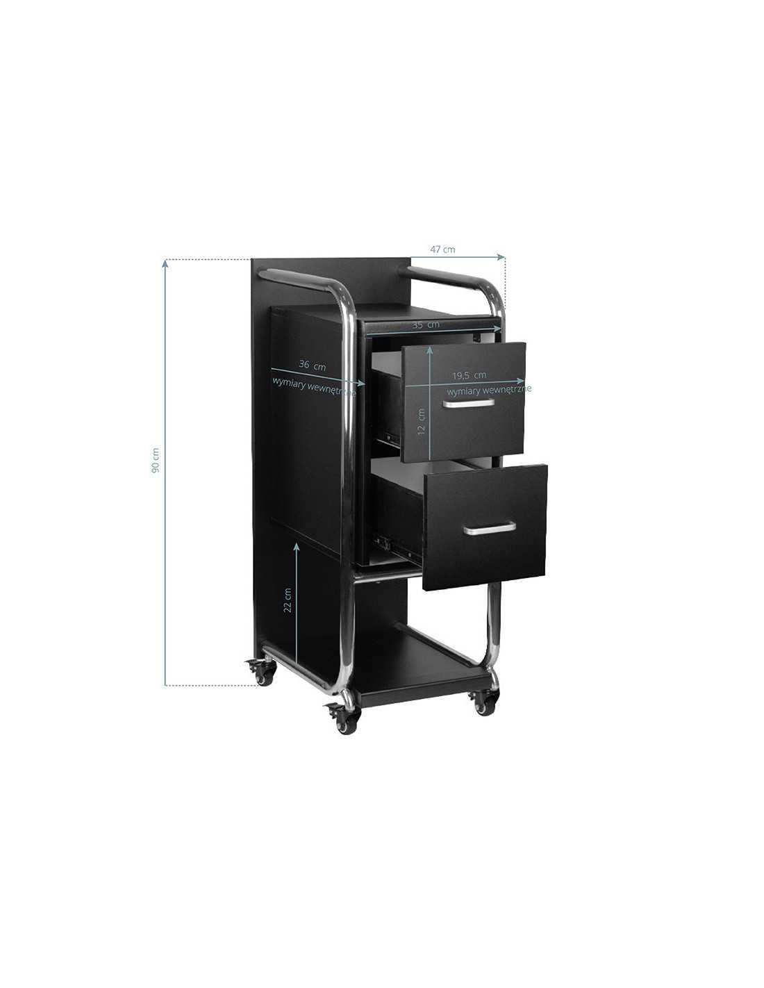 Gabbiano Solo hairdresser's assistant silver-black