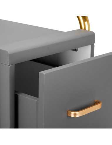 Gabbiano aide-coiffeur Solo or - gris 