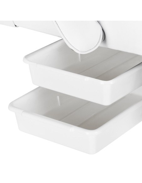Sedia cosmetica Sillon con cuvette bianche