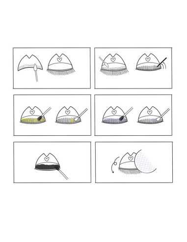 Kit rehaussement de cils 36 applications Refectocil 
