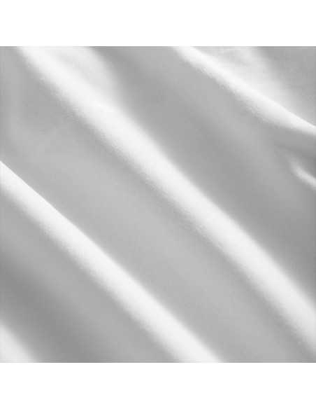 Drap de velours blanc 
