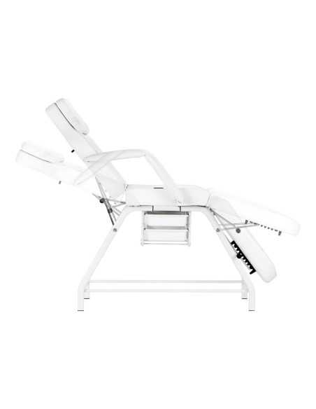 Fauteuil cosmétique 557A avec cuvettes blanc 