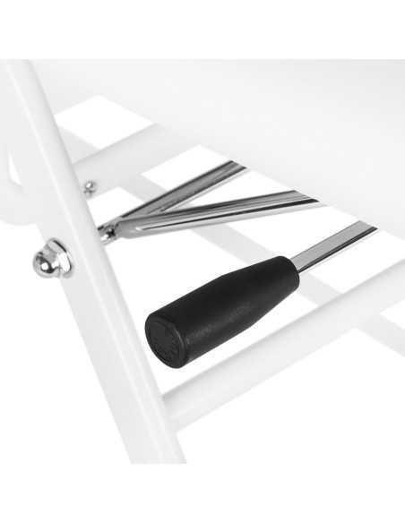 Fauteuil cosmétique 557A avec cuvettes blanc 