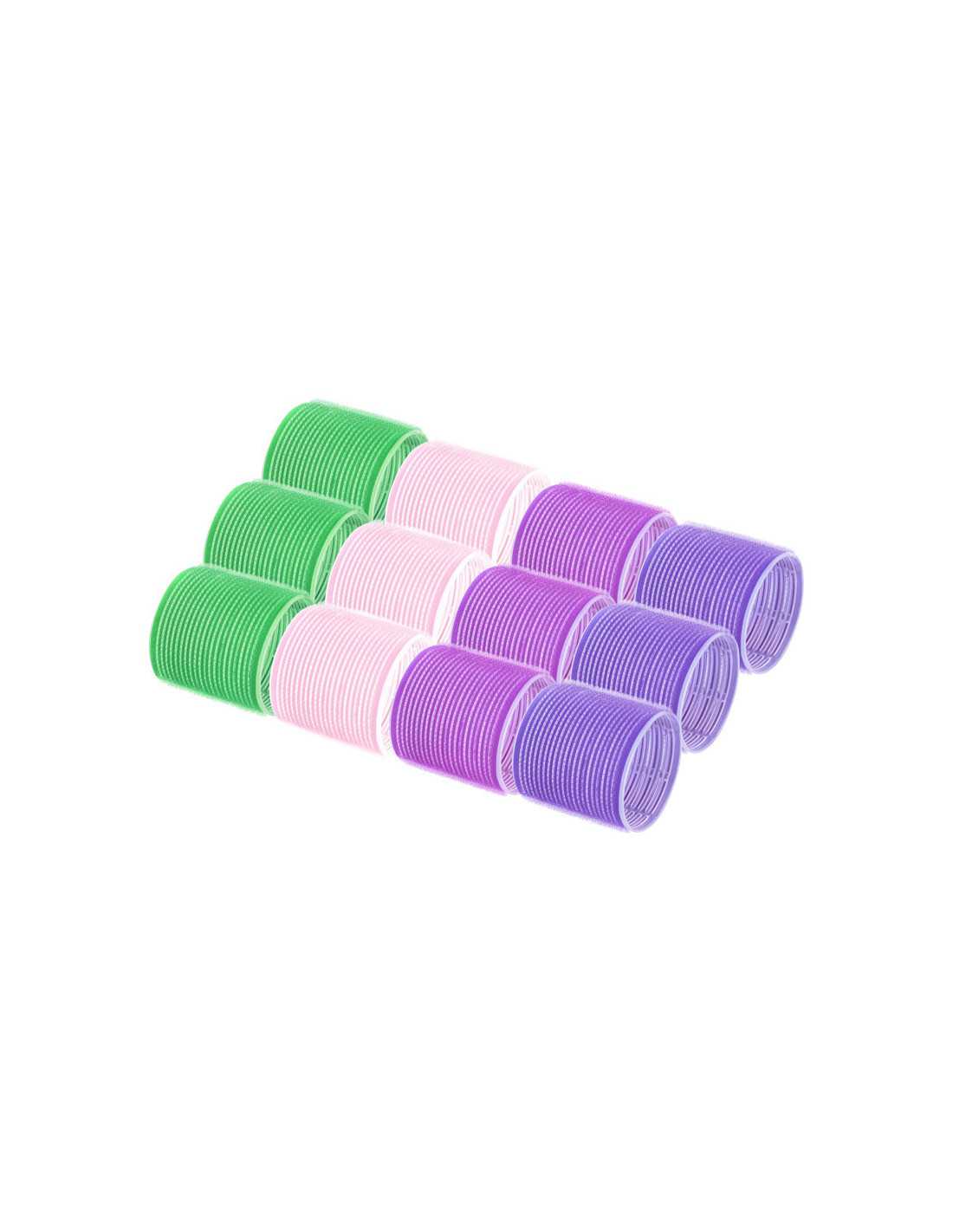 Velcro Hair Rollers 6.4cm 12 pcs.