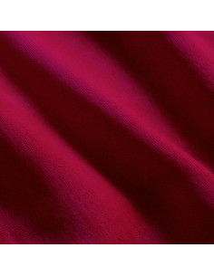 Drap housse velours fuchsia 2