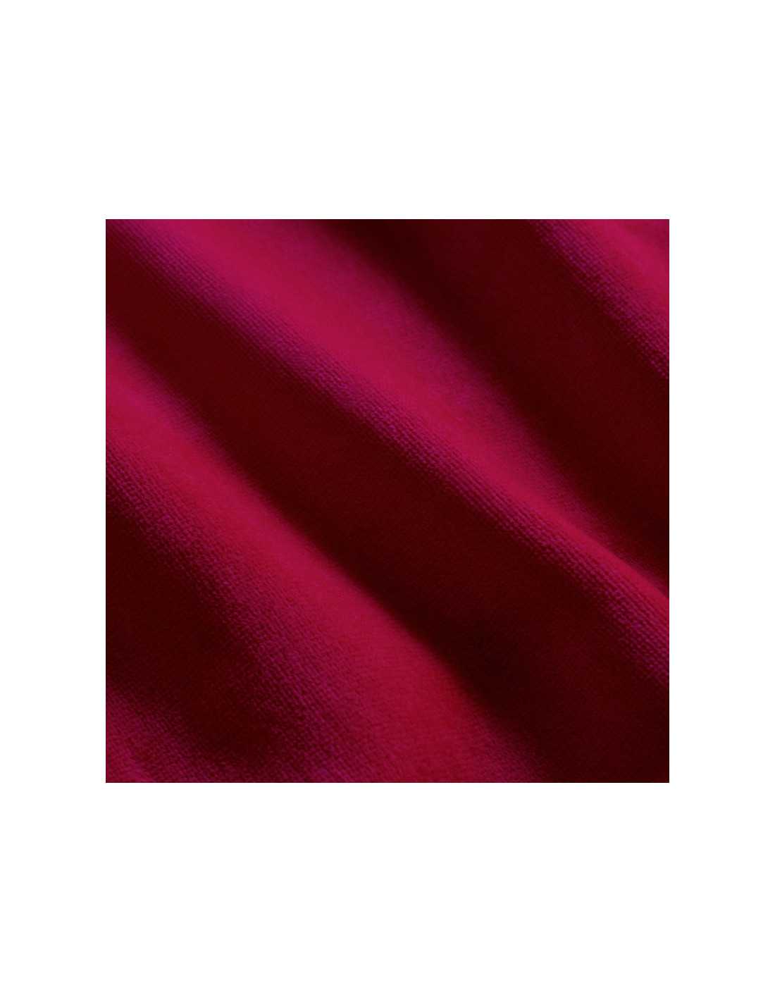 Fuchsia velvet fitted sheet