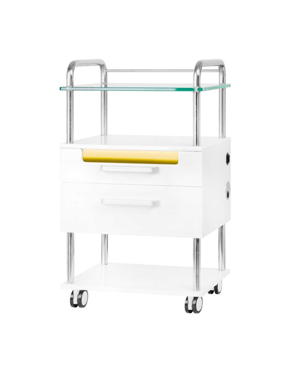 Professional beauty salon trolley with drawers