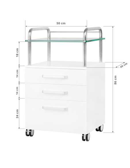 Podologischer Helfer 6053 weiß 