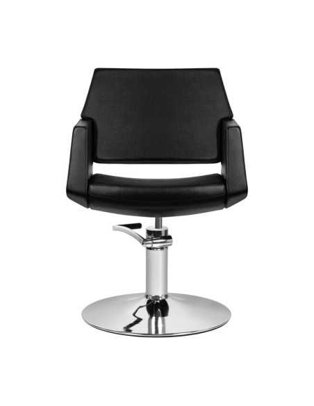 Fauteuil de coiffure noir Gabbiano Santiago 