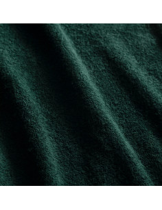 Drap éponge vert bouteille 2