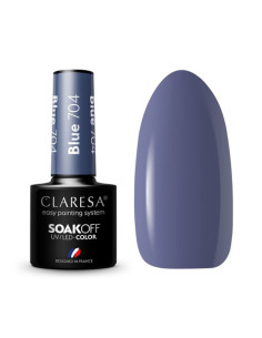 CLARESA Lakier hybrydowy BLUE 704 -5g 