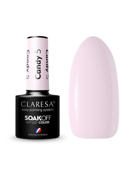 CLARESA Barniz Híbrido CARAMELO 5 -5g