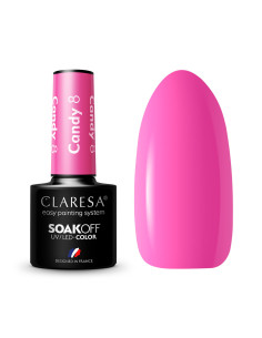 CLARESA Barniz Híbrido CARAMELO 8 -5g