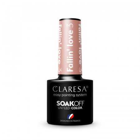 CLARESA Lakier hybrydowy FALLINLOVE 3 -5g 