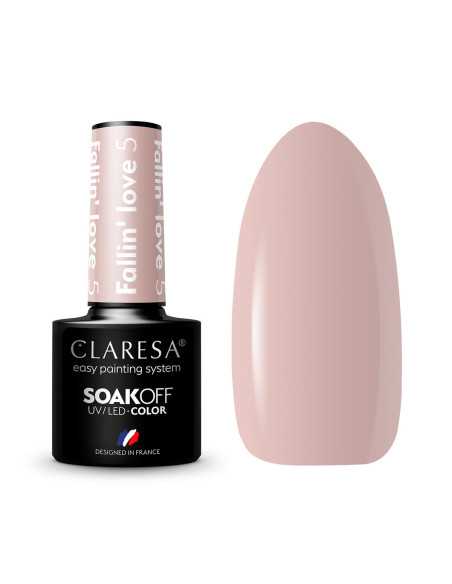 Smalto per unghie ibrido CLARESA FALLINLOVE 5 -5g