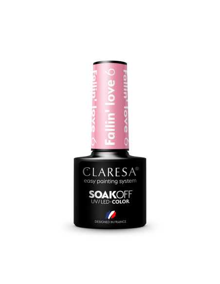 CLARESA Smalto per unghie ibrido FALLINLOVE 6 -5g
