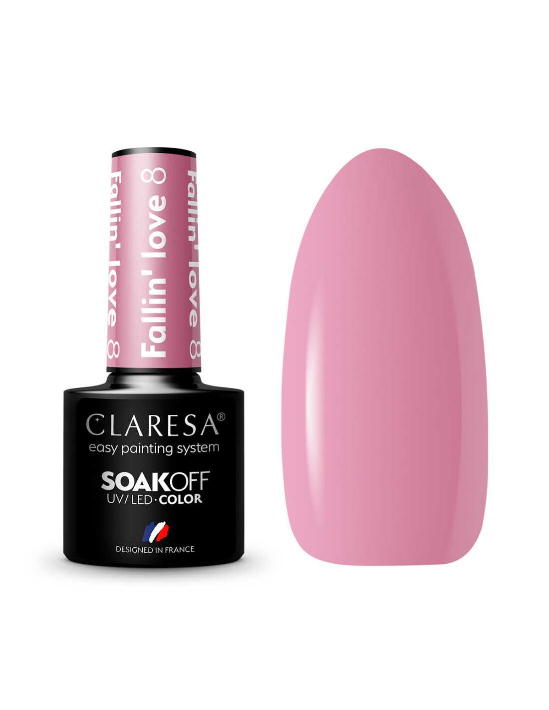 CLARESA FALLINLOVE hybrid nail polish 8-5g 