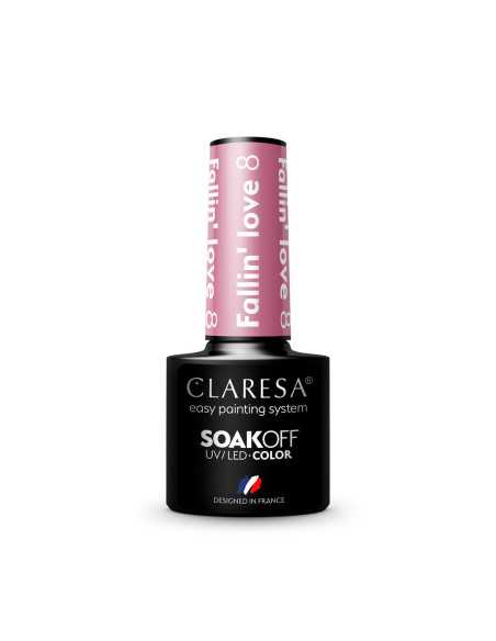 Smalto per unghie ibrido CLARESA FALLINLOVE 8-5g