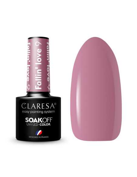 CLARESA Lakier hybrydowy FALLINLOVE 9 -5g 