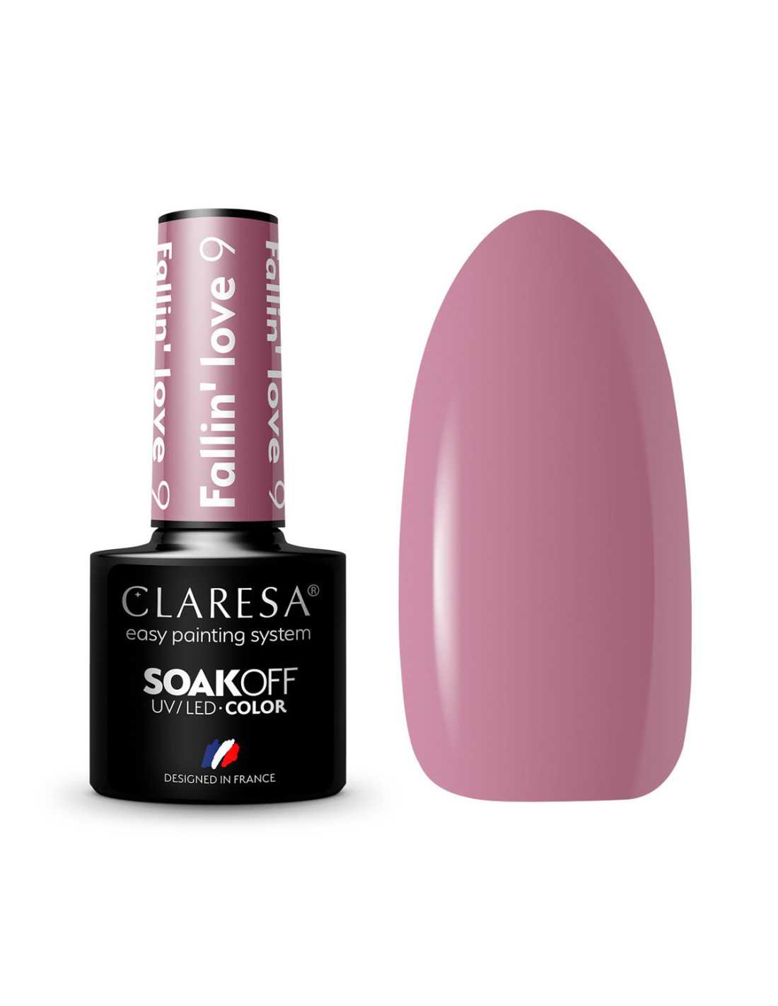 CLARESA FALLINLOVE Hybrid Nail Polish 9 -5g 