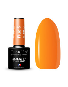 CLARESA lakier hybrydowy FLUO 3 -5g 
