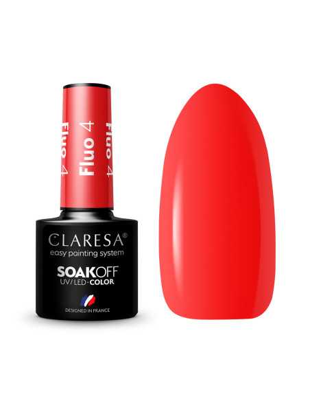 Vernis hybride CLARESA FLUO 4 -5g 