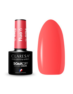 CLARESA lakier hybrydowy FLUO 6 -5g 