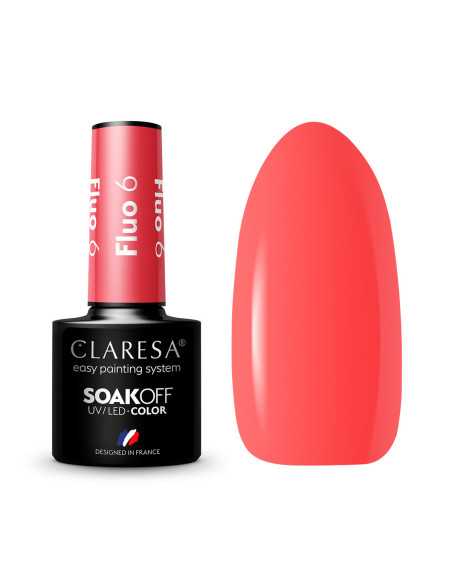Vernis hybride CLARESA FLUO 6 -5g 