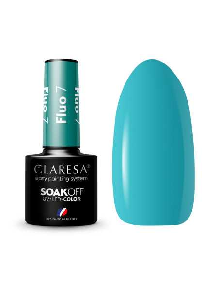 CLARESA barniz híbrido FLUO 7 -5g