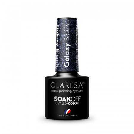 CLARESA Esmalte en gel Galaxy Black 5g