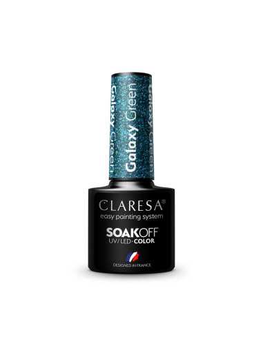 CLARESA Gel Vernis Galaxie Vert 5g 