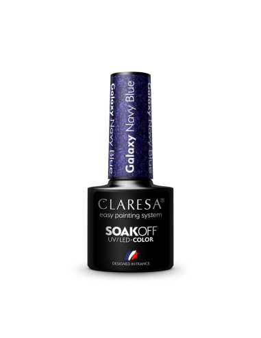 CLARESA Galaxy Gel Polish Navy Blue 5g 