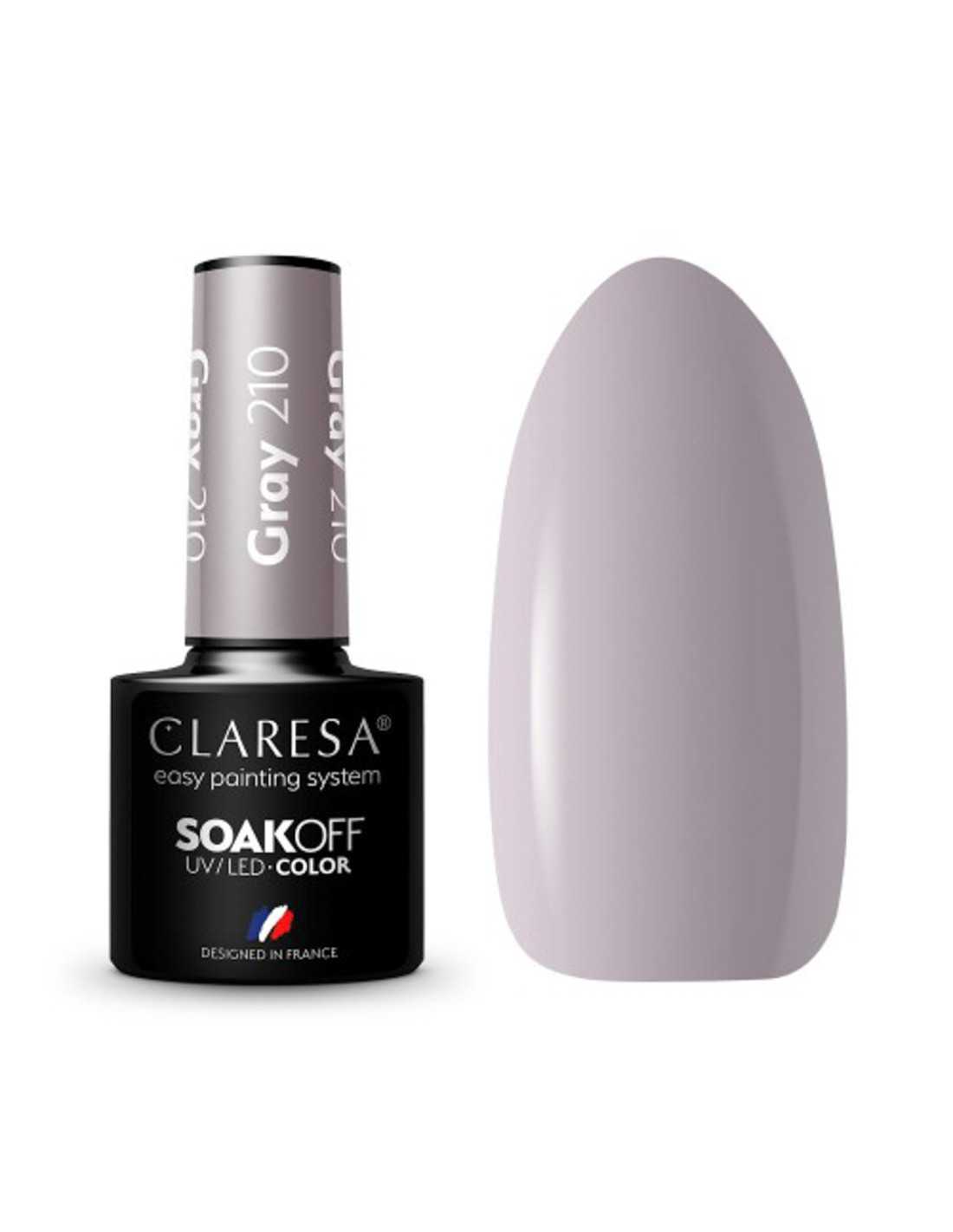 CLARESA Vernice ibrida GRIGIO 210 -5g