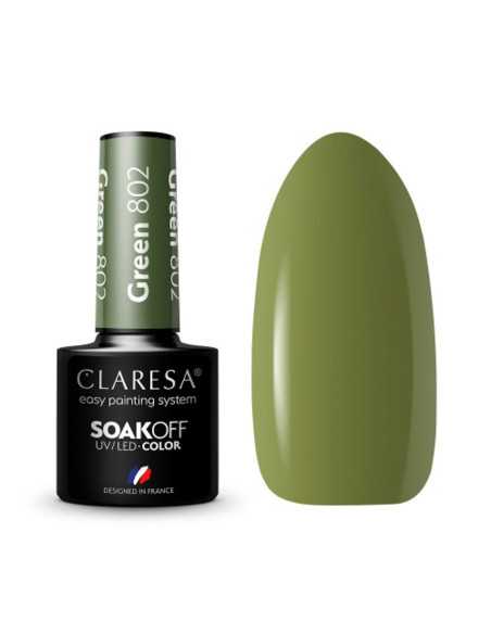 CLARESA Vernice ibrida VERDE 802 -5g