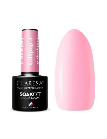 CLARESA Lakier hybrydowy LOLLIPOP 4 -5g 