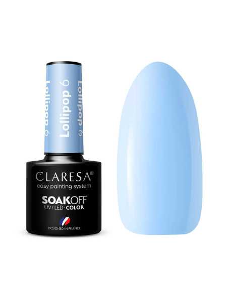 Smalto per unghie ibrido CLARESA LOLLIPOP 6 -5g
