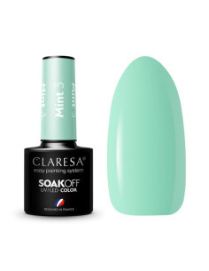 CLARESA MINT 3 vernis à ongles hybride -5g 
