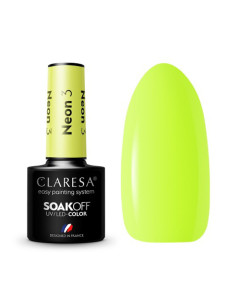 CLARESA Lakier hybrydowy NEON 3 -5g 
