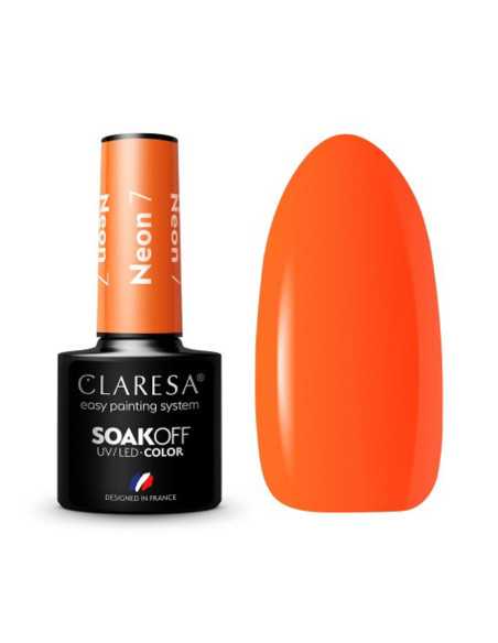 CLARESA Lakier hybrydowy NEON 7 -5g 