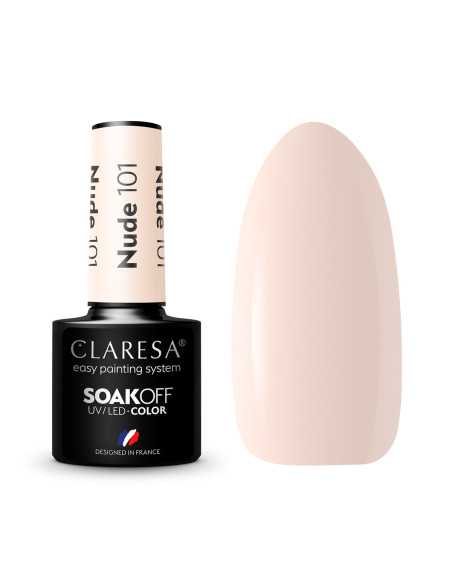 CLARESA Smalto ibrido NUDE 101 -5g