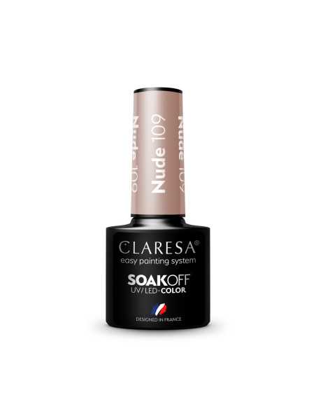 CLARESA Smalto ibrido NUDE 109 -5g