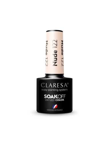 CLARESA Hybrid-Nagellack NUDE 122 -5g 