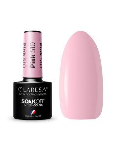 CLARESA Barniz Híbrido ROSA 510 -5g