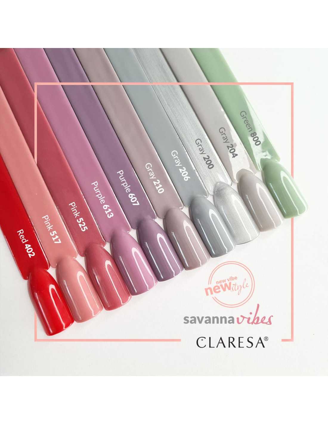 CLARESA Hybrid Nail Polish PINK 525 -5g 