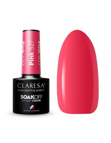 CLARESA Lakier hybrydowy PINK 527 -5g 