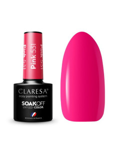 CLARESA Vernis Hybride ROSE 531 -5g 
